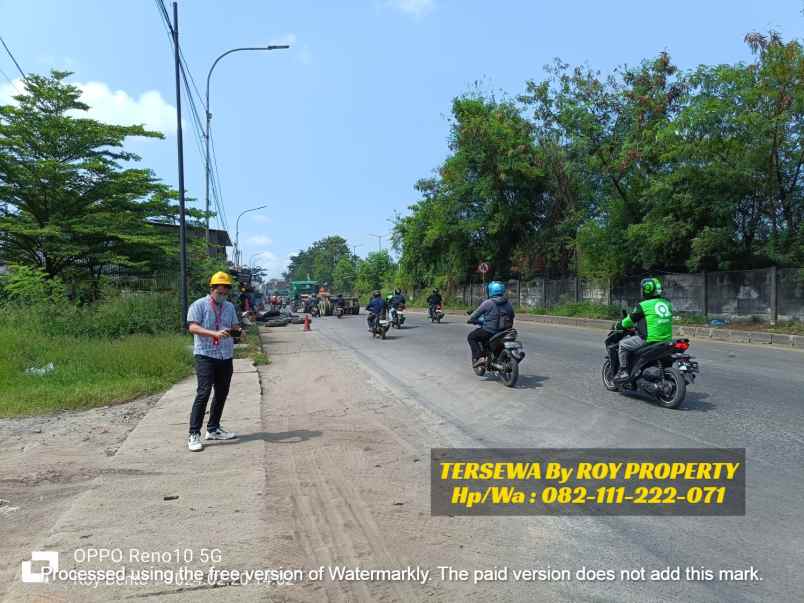 disewakan tanah jl cakung cilincing raya