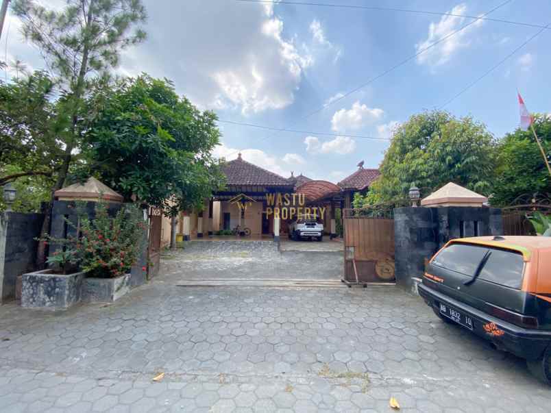 homestay 7 kamar tanah luas dekat puncak sosok bantul