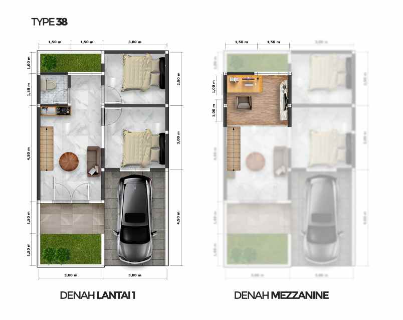 hunian modern eropa cihanjuang cimahi