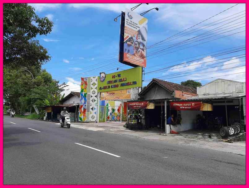 jakal km 7 tanah premium luas 200an cocok kosan