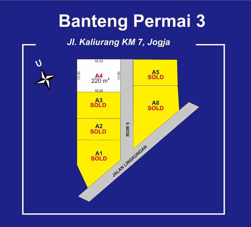 jakal km 7 tanah premium luas 200an cocok kosan