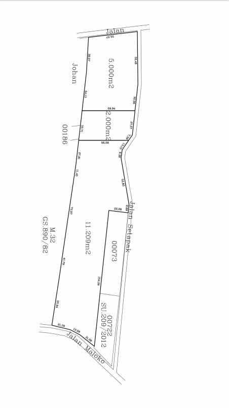 jual cepat tanah di daerah legok tanggerang luas 2000