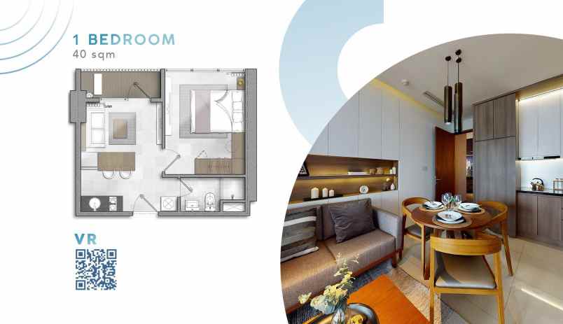 jual newton 2 type studio 1br dan 2br