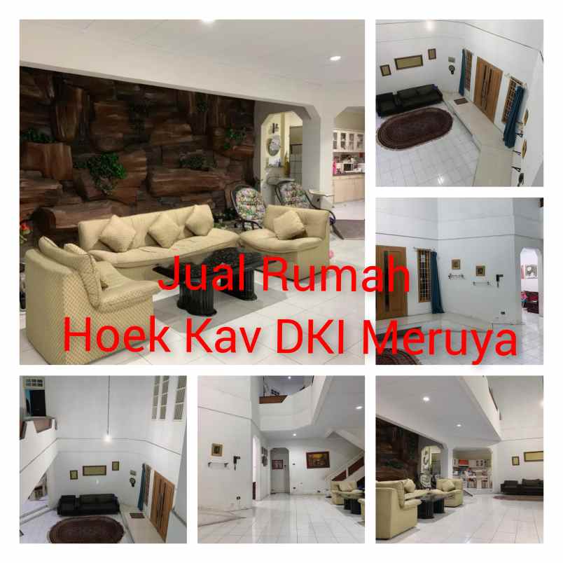 jual rumah hook kav dki meruya