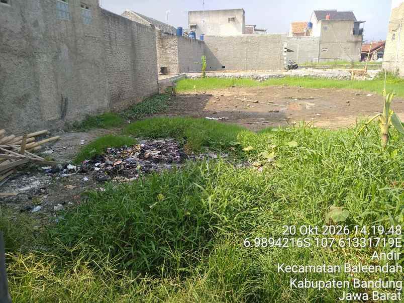 jual tanah darat posisi pojok