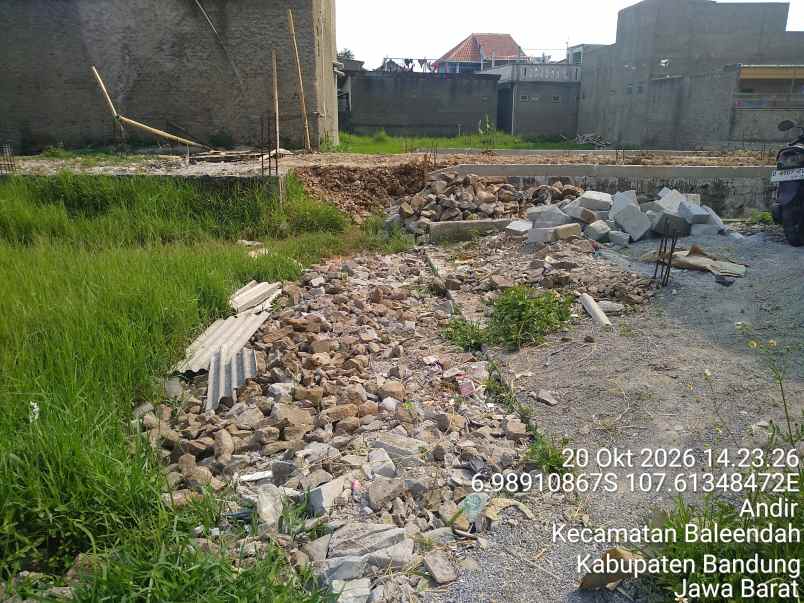 jual tanah darat posisi pojok