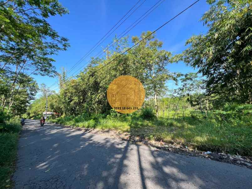 jual tanah pinggir jalan harga bu lokasi strategis