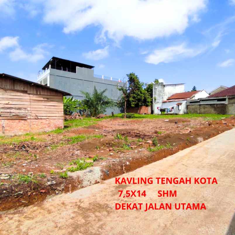 kavling tengah kota palembang