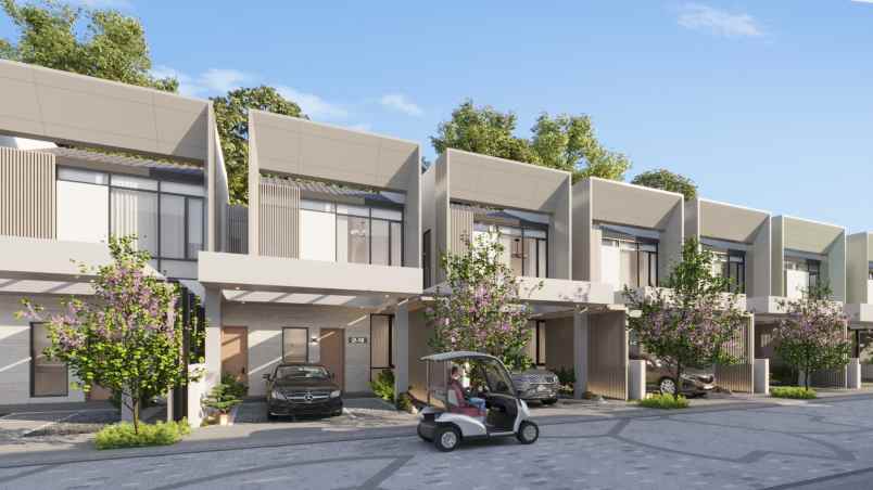 new wimbledon jababeka rumah minimalis modern