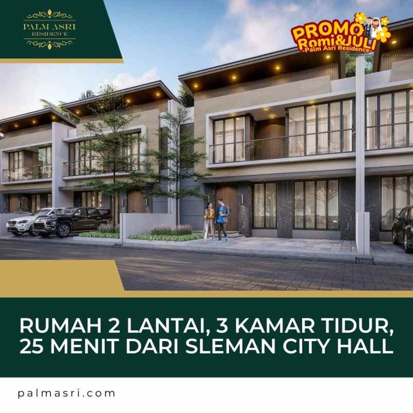 palm asri residence dekat kampus uii kaliurang jogja