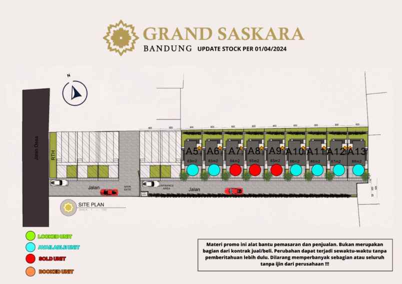 rumah 2 lantai dekat perkotaan bandung