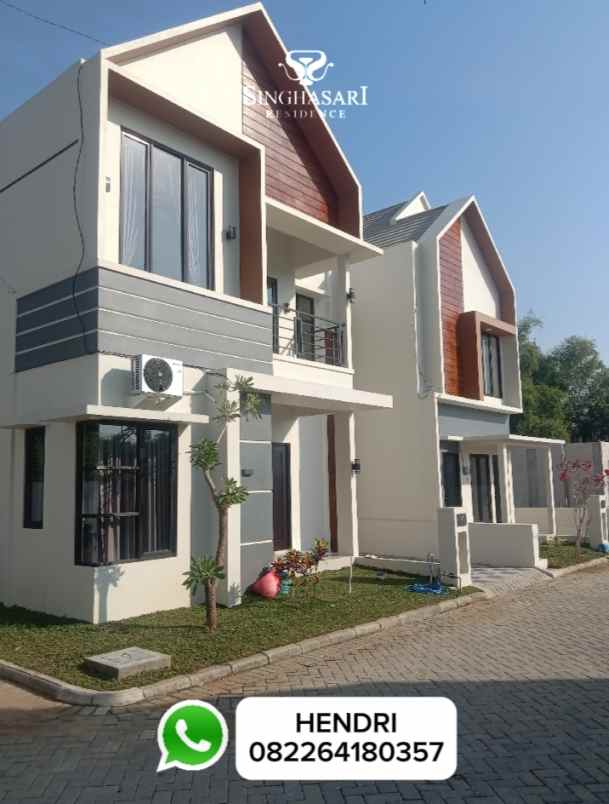 rumah 2 lantai madiun singhasari residence