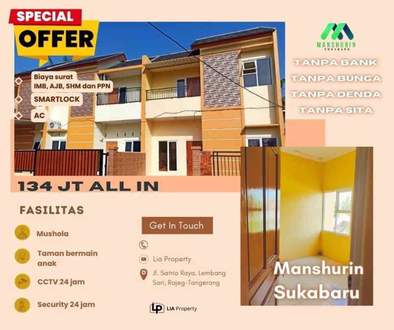 rumah 2 lantai murah di tangerang