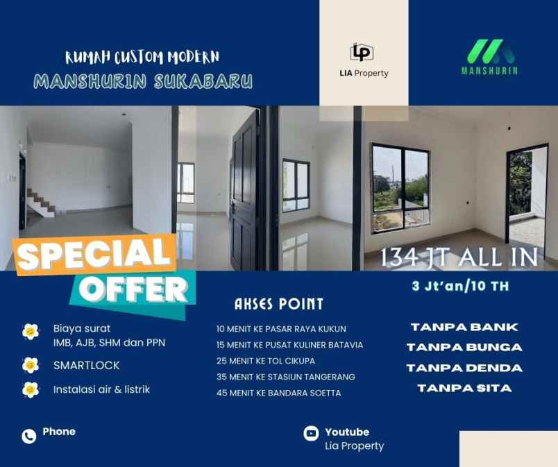 rumah 2 lantai murah di tangerang