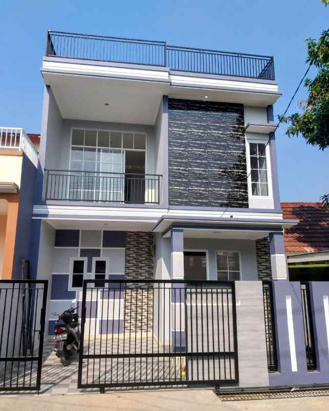 rumah 2 lantai rooftop siap huni di cisauk