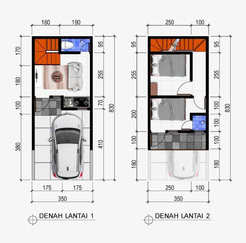 rumah 2 lantai strategis di jakarta timur murah