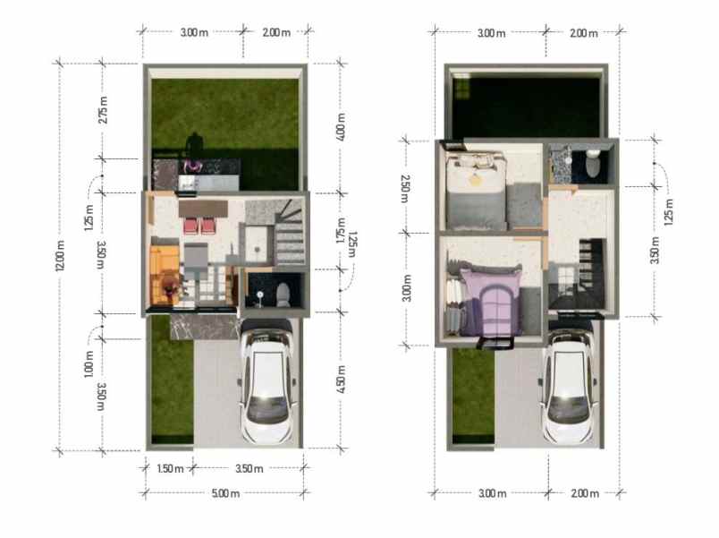 rumah 2 lantai termurah di kota malang