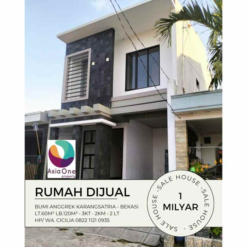 rumah baru bumi anggrek bekasi