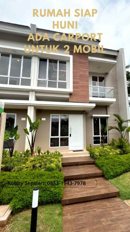 rumah cluster 2 lantai harga 1 5m