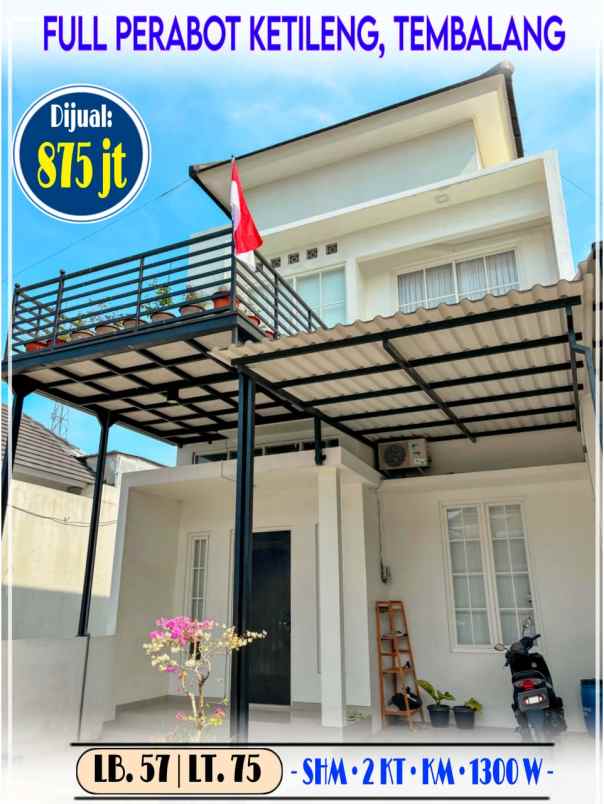 rumah cluster ketileng tembalang semarang full furnish