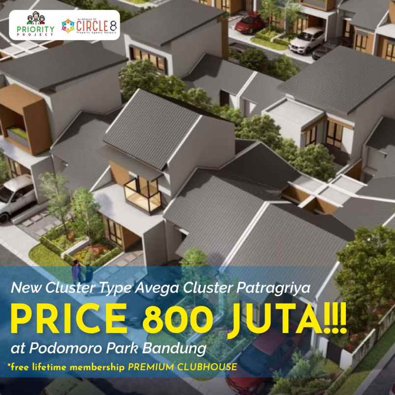 rumah di kawasan sultan harga 800 jutaan