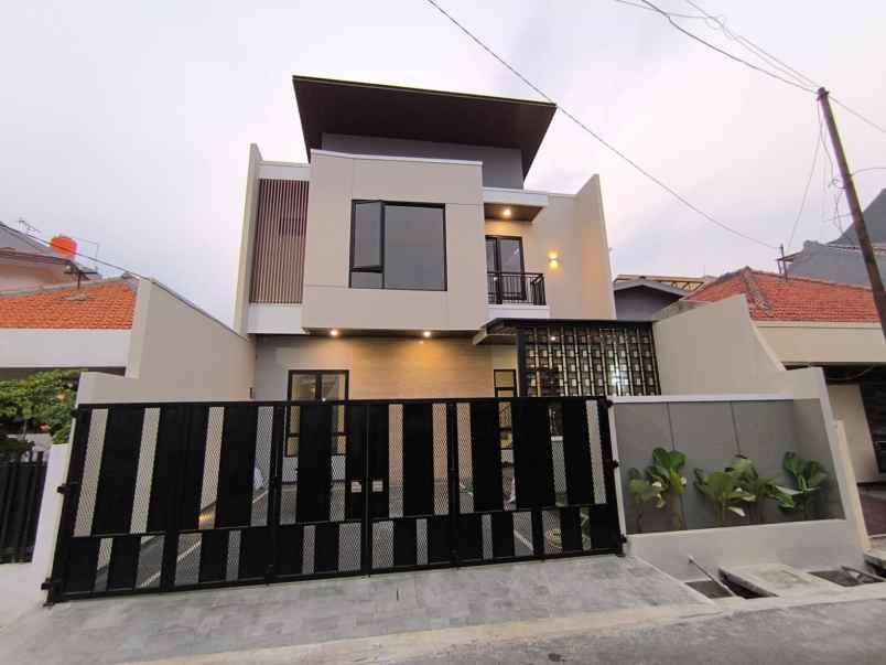 rumah dijual baru modern di rawamangun jakarta timur