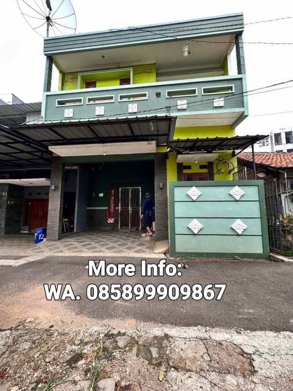 rumah dijual bu harga nego bambu apus jaktim