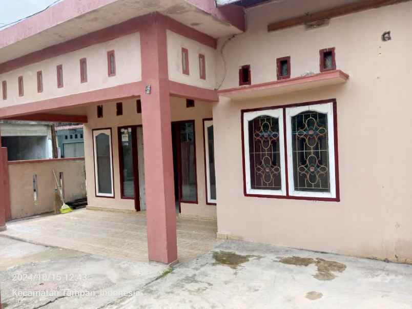 rumah dijual jl rawa bening arengka cash 300 juta