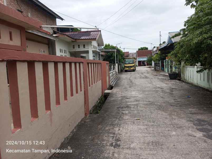 rumah dijual jl rawa bening arengka cash 300 juta