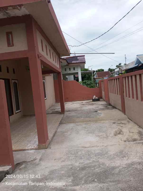 rumah dijual jl rawa bening arengka cash 300 juta