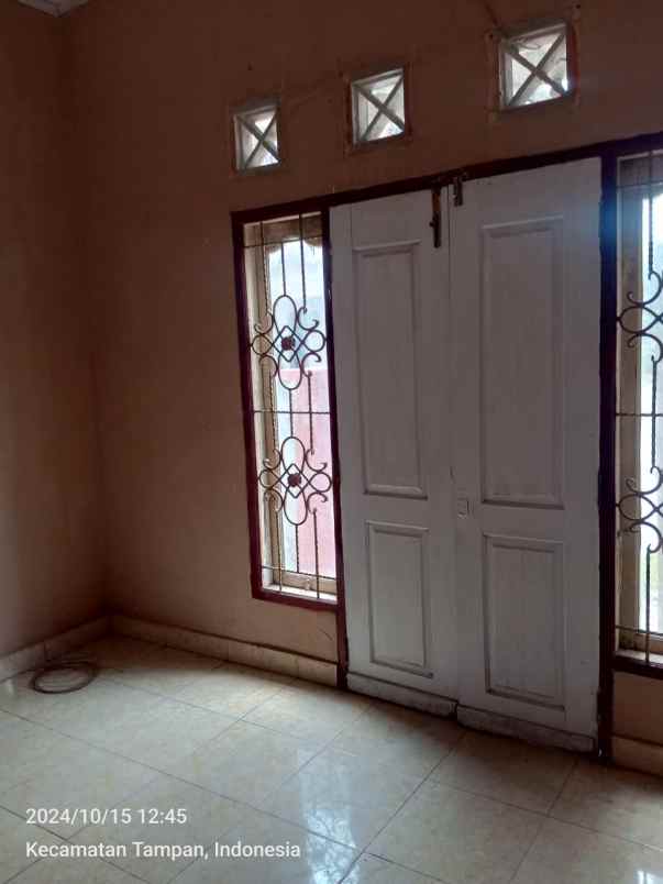 rumah dijual jl rawa bening arengka cash 300 juta