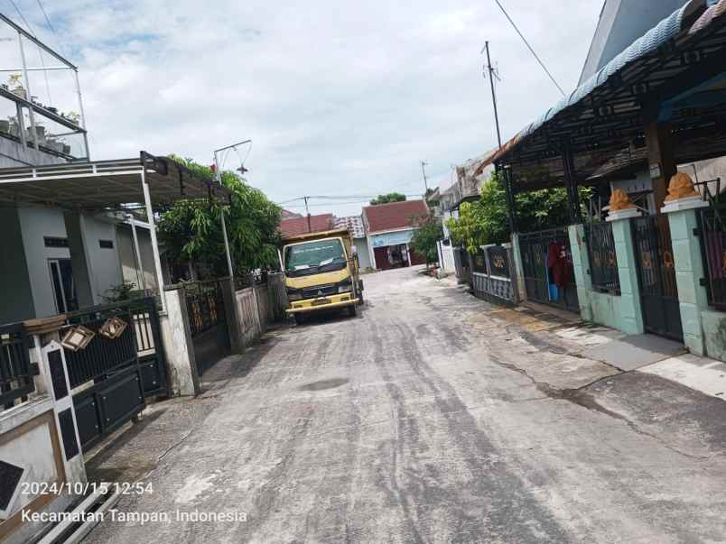 rumah dijual jl rawa bening arengka cash 300 juta