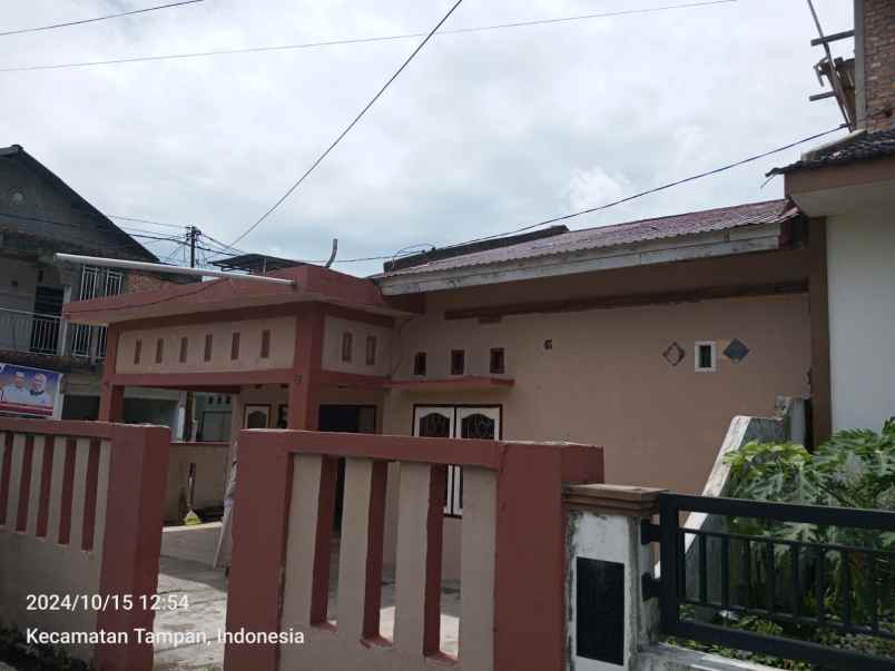 rumah dijual jl rawa bening arengka cash 300 juta