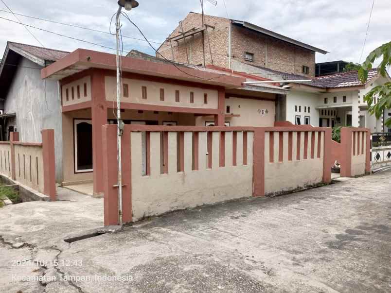 rumah dijual jl rawa bening arengka cash 300 juta