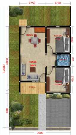 rumah dijual murah tipe 36 promo