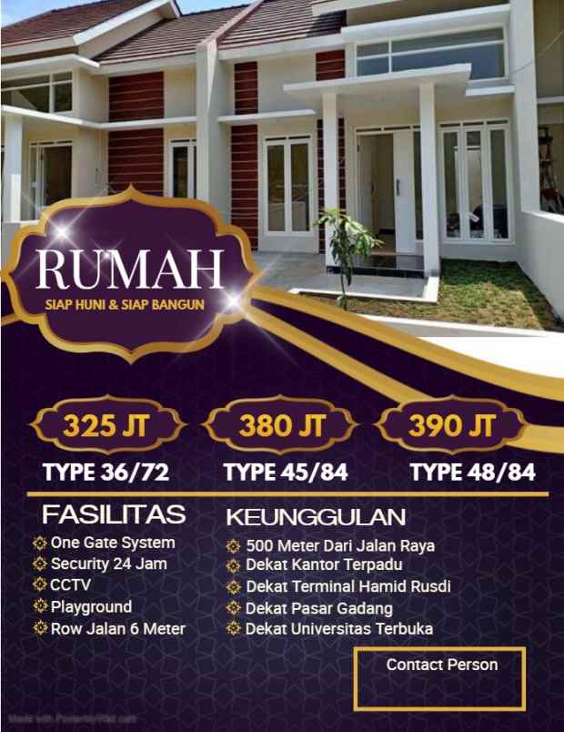 rumah jl sekarputih tlogowaru