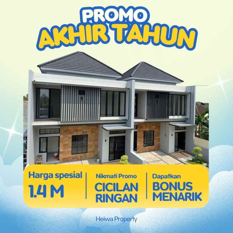 rumah megah 2 lantai harga spesial akhir tahun