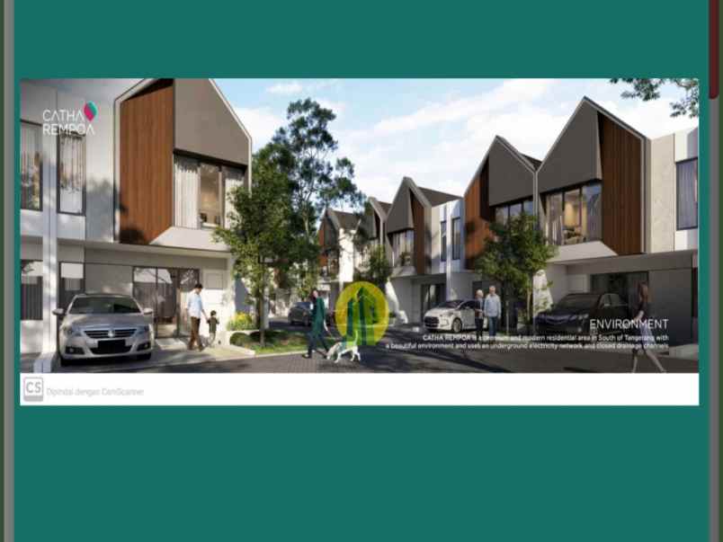 rumah modern at rempoa dengan smart home