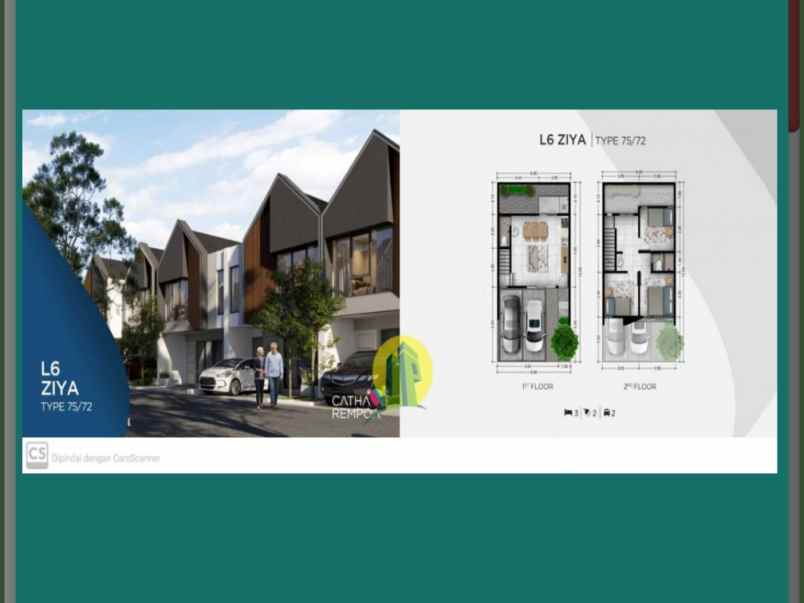 rumah modern at rempoa dengan smart home