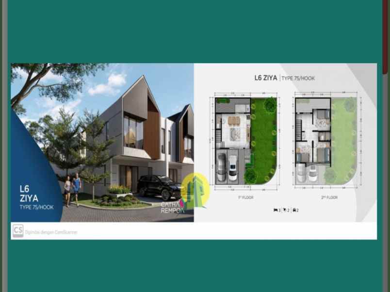 rumah modern at rempoa dengan smart home