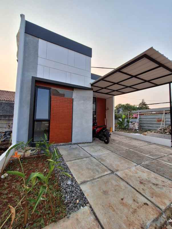 rumah modern baru pamulang