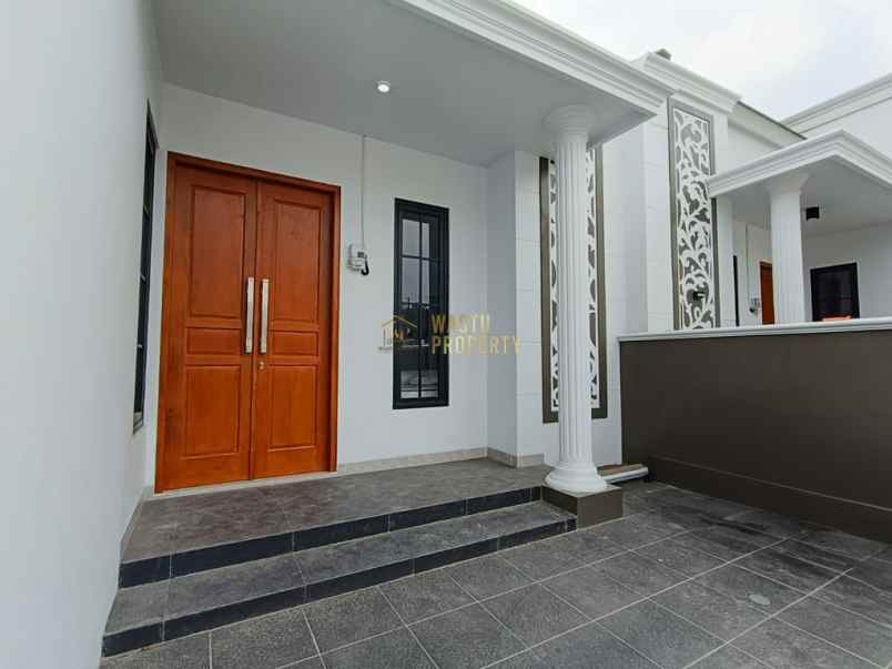 rumah modern minimalis di sleman dekat pasar cebongan