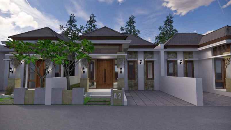 rumah modern siap bangun dekat pemda sleman