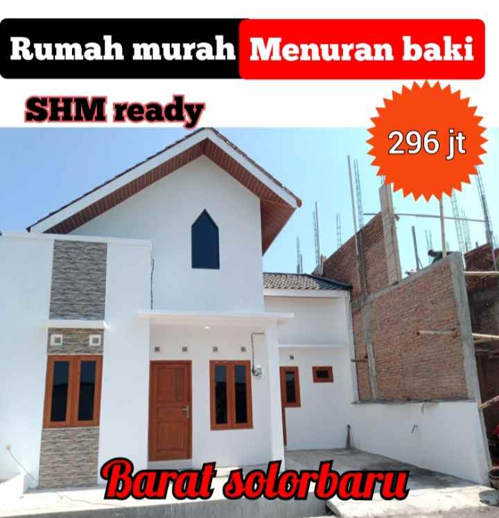 rumah murah barat solorbaru