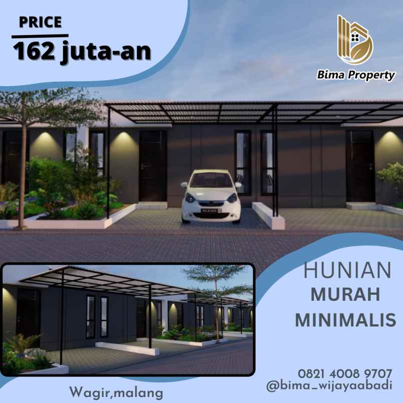 rumah murah bernuasa villa malang