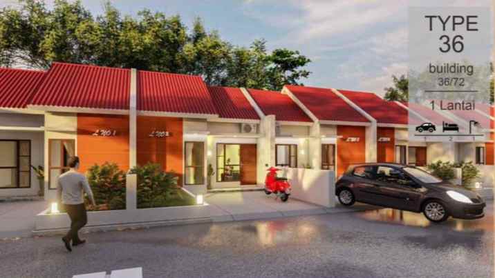 rumah murah minimalis full finishing