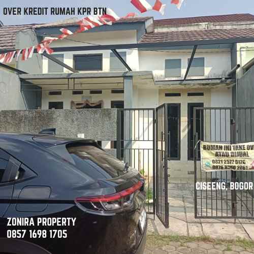 rumah over krdt dp 35 jt ciseeng bogor bentang village