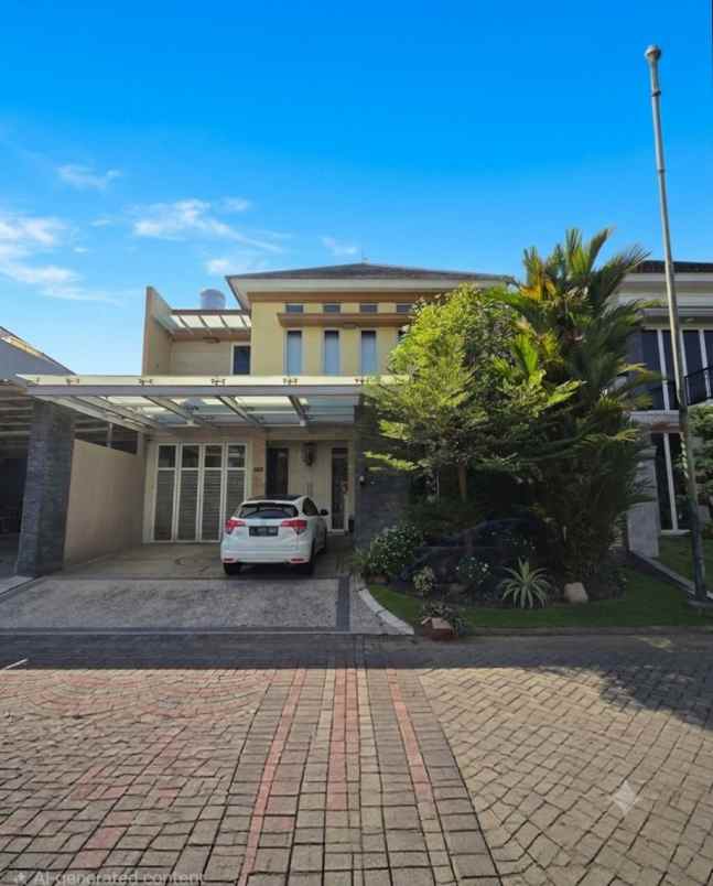 rumah pakuwon city minimalis siap huni
