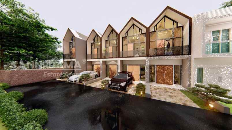 rumah ready dalam cluster depan lrt ciracas ash