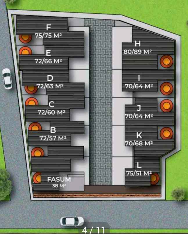 rumah strategis 2 lantai ciputat